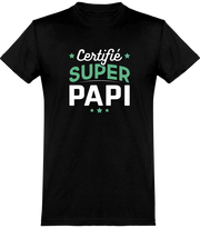  T shirt homme certifié super papi