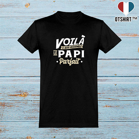  T shirt homme le papi parfait