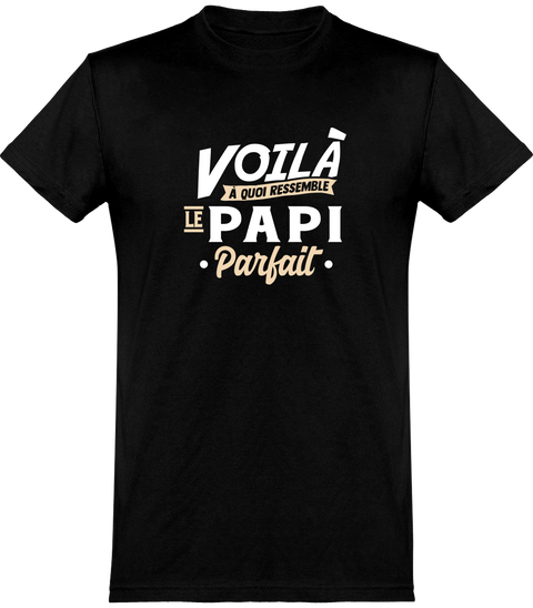  T shirt homme le papi parfait