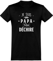  T shirt homme un papa qui déchire