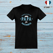  T shirt homme meilleur papa du monde