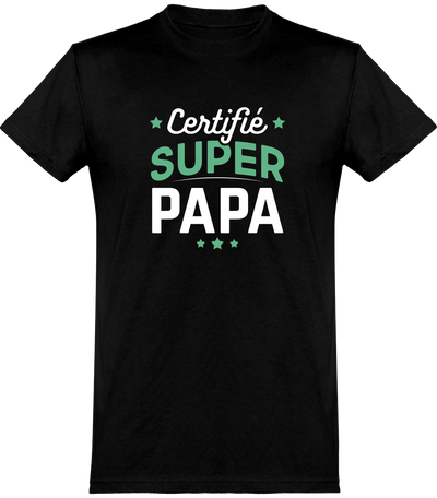  T shirt homme certifié super