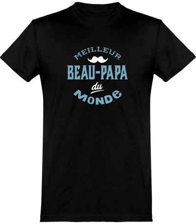  T shirt homme meilleur beau-papa du monde beau