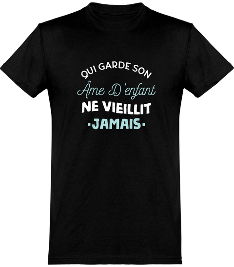  T shirt homme son âme d'enfant