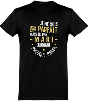  T shirt homme pas parfait mais mari