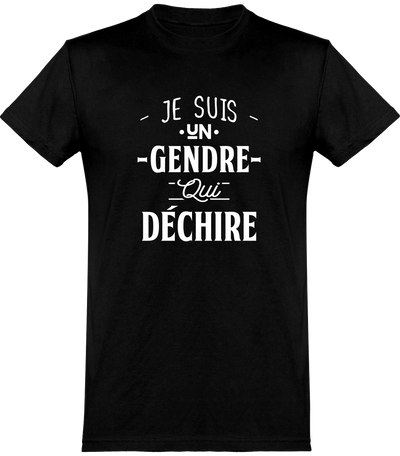  T shirt homme un gendre qui déchire
