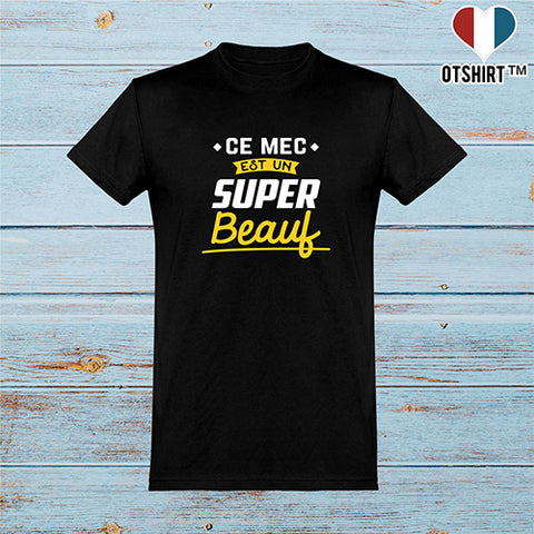  T shirt homme un super beauf