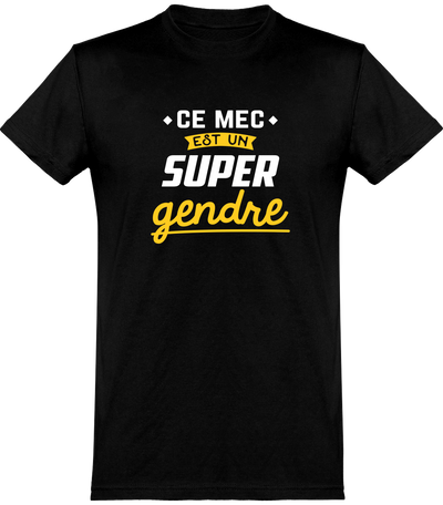  T shirt homme un super gendre