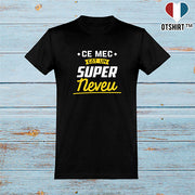  T shirt homme un super neveu