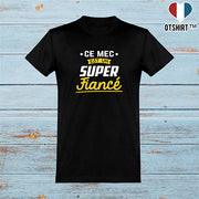  T shirt homme un super fiancé