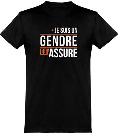  T shirt homme un genre qui assure