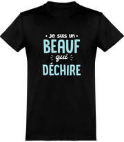  T shirt homme un beauf qui déchire