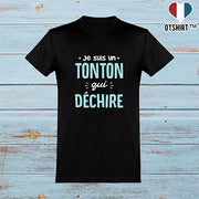  T shirt homme un tonton qui déchire