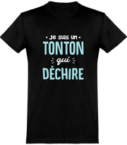  T shirt homme un tonton qui déchire