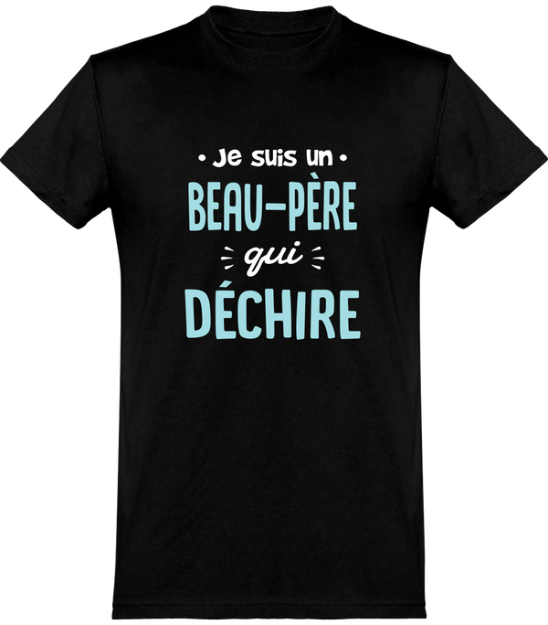  T shirt homme un beau père qui déchire