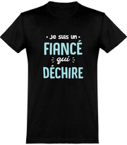  T shirt homme un fiancé qui déchire