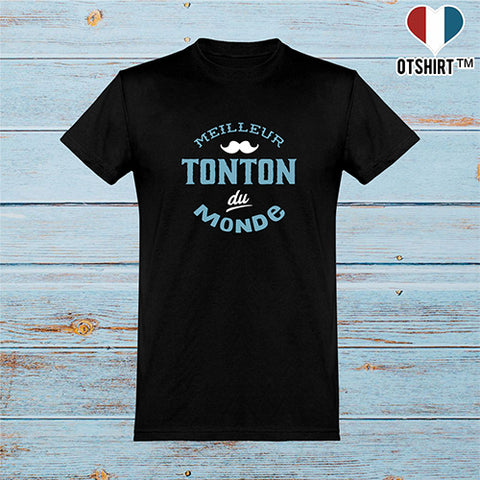  T shirt homme meilleur tonton du monde