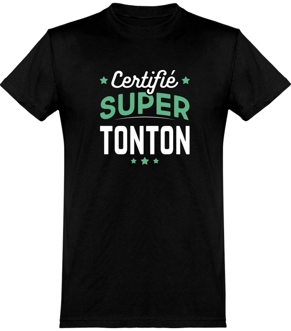  T shirt homme certifié super tonton