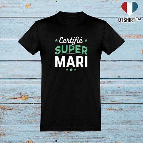  T shirt homme certifié super mari