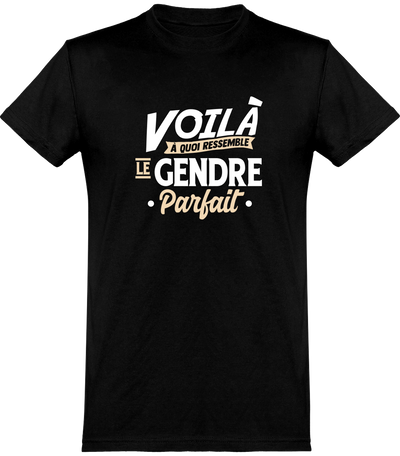  T shirt homme le gendre parfait