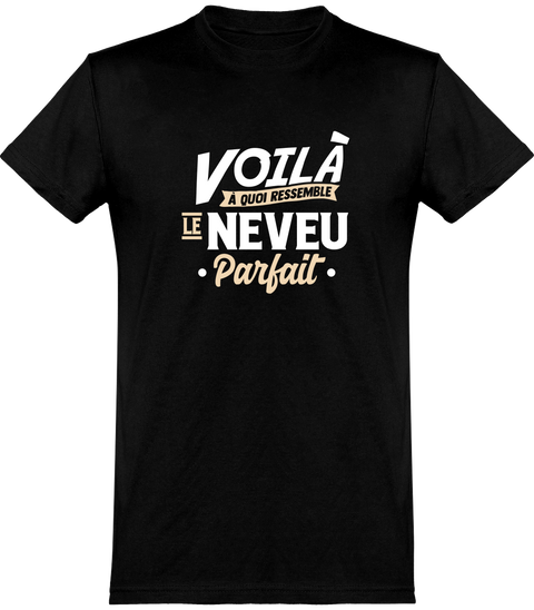  T shirt homme le neveu parfait