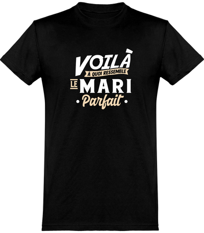  T shirt homme le mari parfait