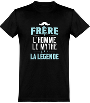  T shirt homme frère la légende