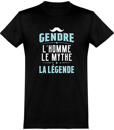 T shirt homme gendre la légende