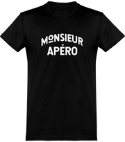  T shirt homme monsieur apéro