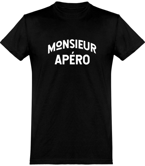  T shirt homme monsieur apéro