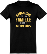  T shirt homme la famille des mobeurs