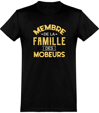  T shirt homme la famille des mobeurs