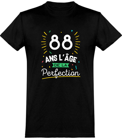  T shirt homme 88 ans la perfection