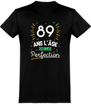  T shirt homme 89 ans la perfection