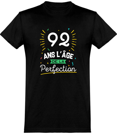  T shirt homme 92 ans la perfection
