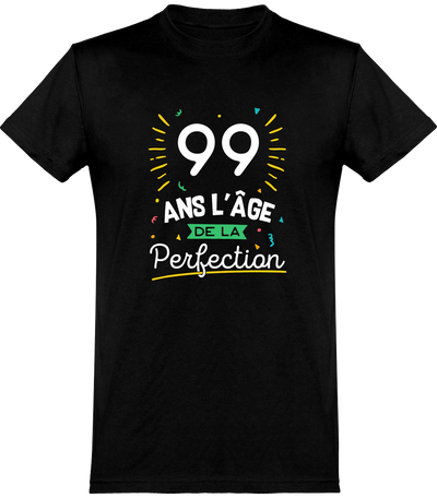  T shirt homme 99 ans la perfection