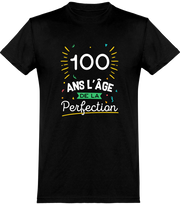  T shirt homme 100 ans la perfection