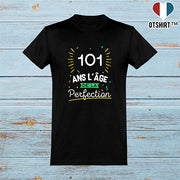  T shirt homme 101 ans la perfection