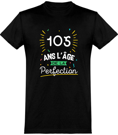  T shirt homme 105 ans la perfection