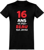  T shirt homme 16 ans et plus beau