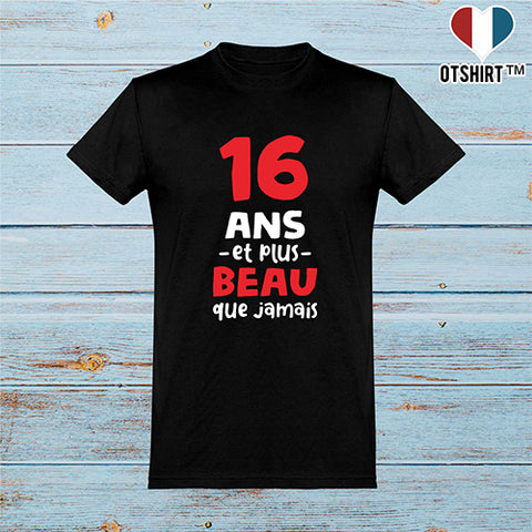  T shirt homme 16 ans et plus beau