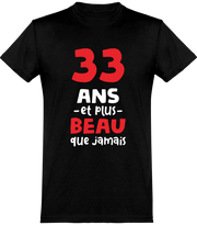  T shirt homme 33 ans et plus beau