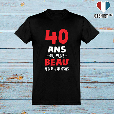  T shirt homme 40 ans et plus beau