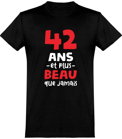  T shirt homme 42 ans et plus beau