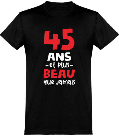  T shirt homme 45 ans et plus beau