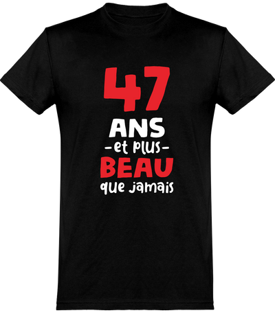  T shirt homme 47 ans et plus beau