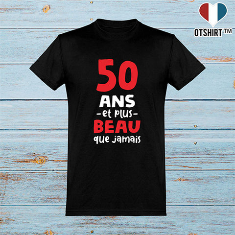  T shirt homme 50 ans et plus beau
