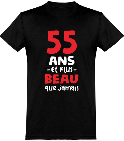  T shirt homme 55 ans et plus beau