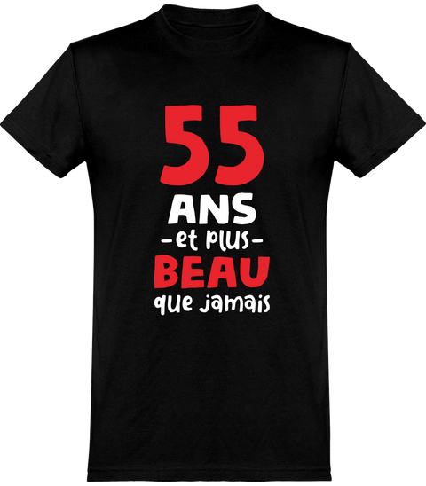  T shirt homme 55 ans et plus beau