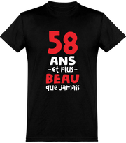  T shirt homme 58 ans et plus beau